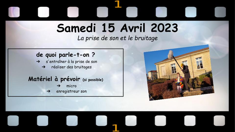 dates Ciné-Classe 7