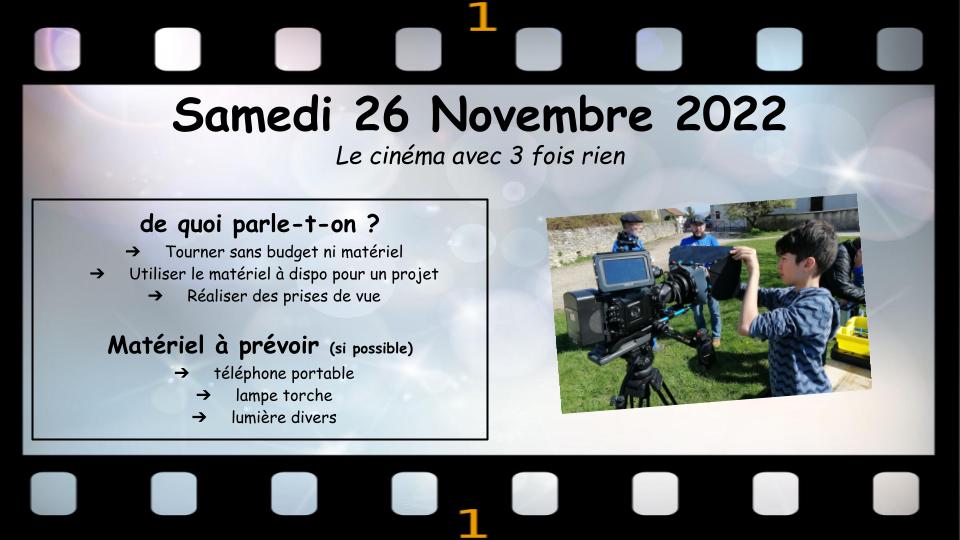 dates Ciné-Classe 2
